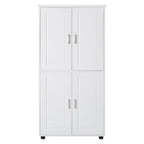 Wide Bathroom Floor Storage Cabinet - image 1