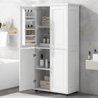 Wide Bathroom Floor Storage Cabinet - image 2