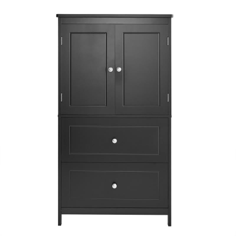 Bathroom Storage Cabinet With Two Doors And Drawers - image 13