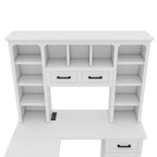 L-Shaped Storage Computer Desk - image 12