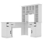L-Shaped Storage Computer Desk - image 1