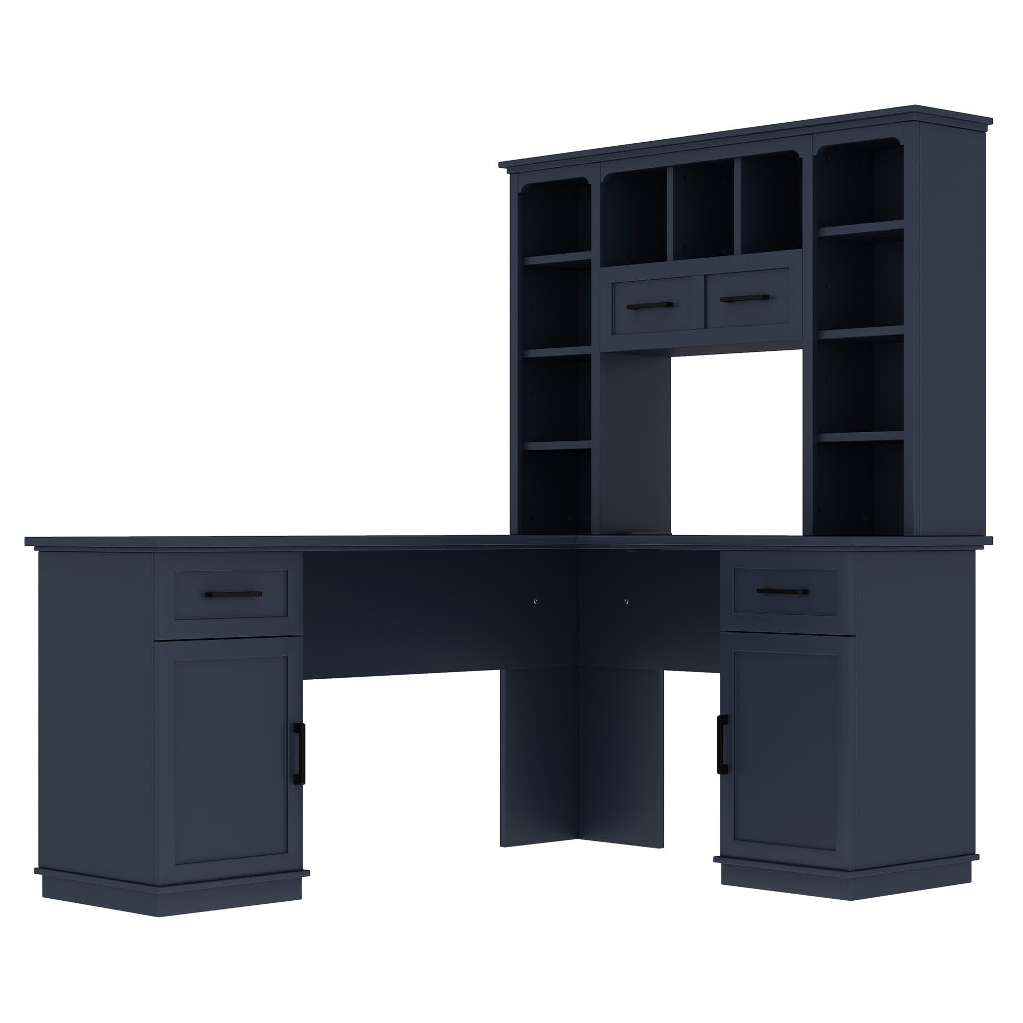 L-Shaped Storage Computer Desk - image 24