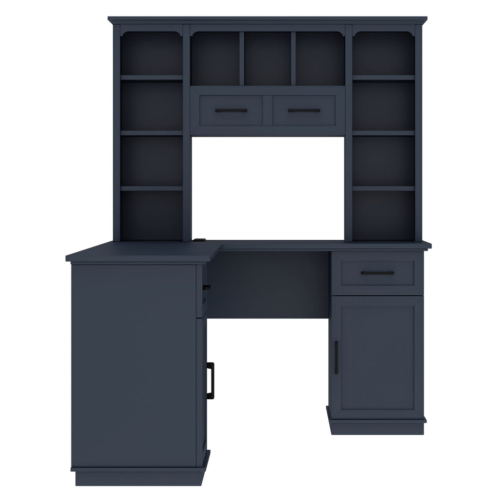 L-Shaped Storage Computer Desk - image 22