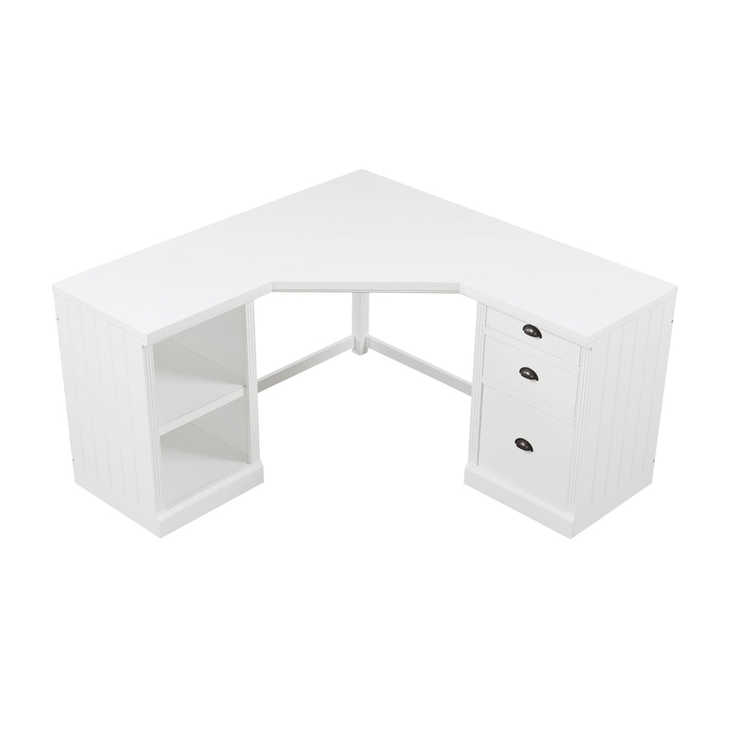 Modern L-shaped Office Executive Desk - image 8