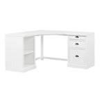 Modern L-shaped Office Executive Desk - image 1