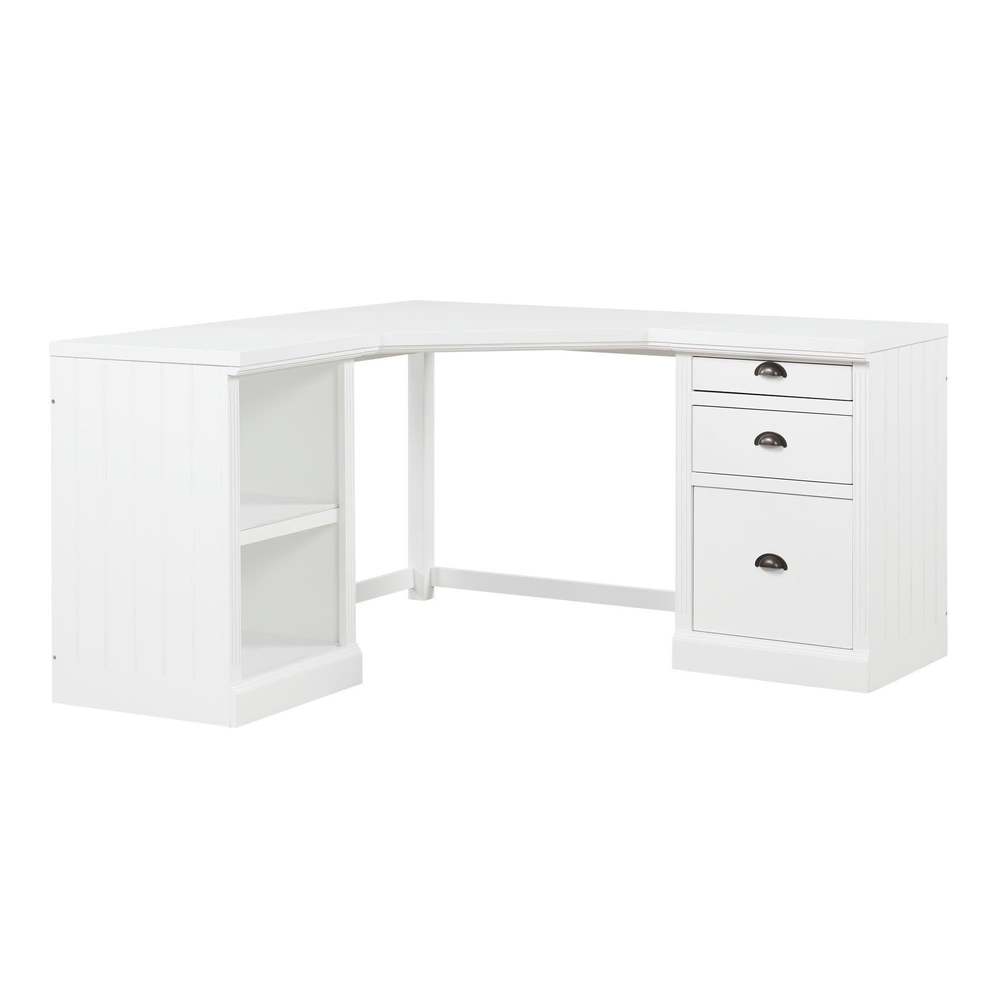 Modern L-shaped Office Executive Desk - image 1