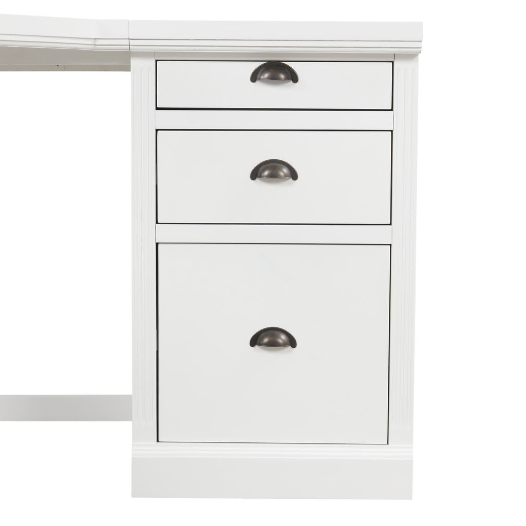 Modern L-shaped Office Executive Desk - image 12