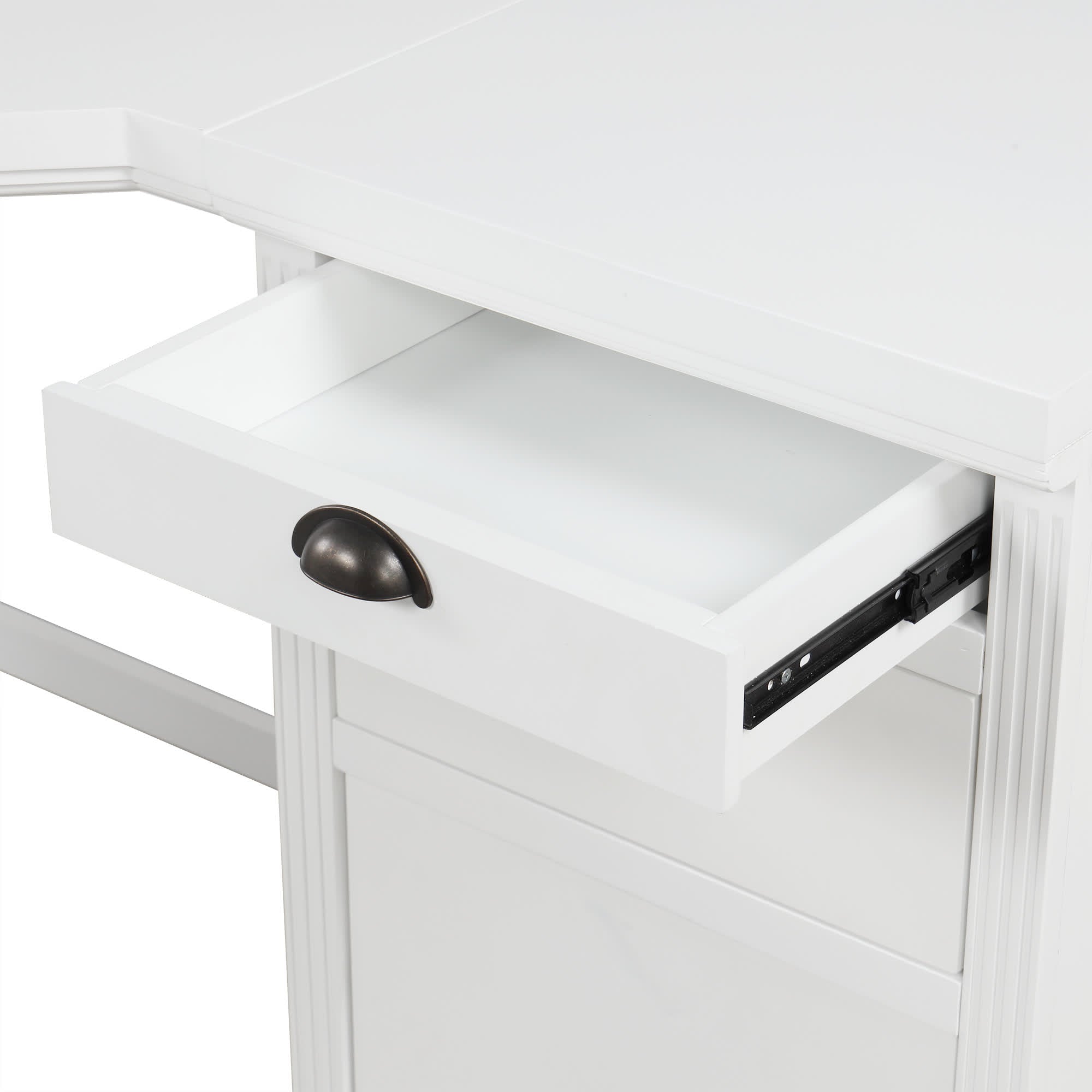 Modern L-shaped Office Executive Desk - image 16