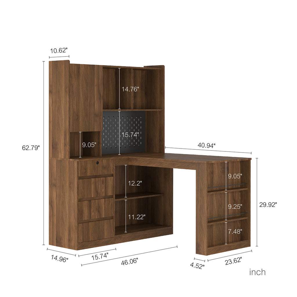 Modern Corner L-Shaped Desk - image 6