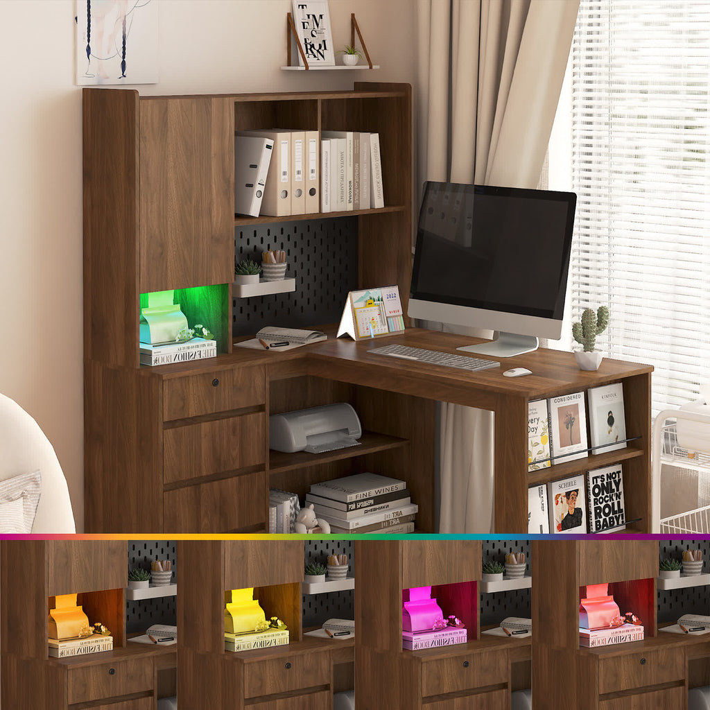 Modern Corner L-Shaped Desk - image 3