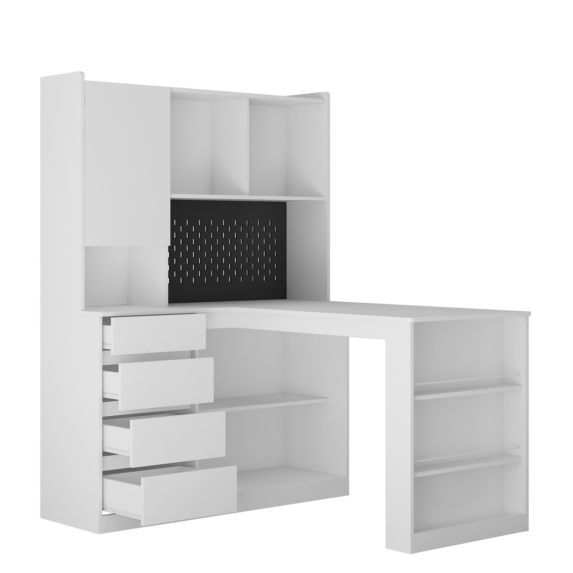 Modern Corner L-Shaped Desk - image 14