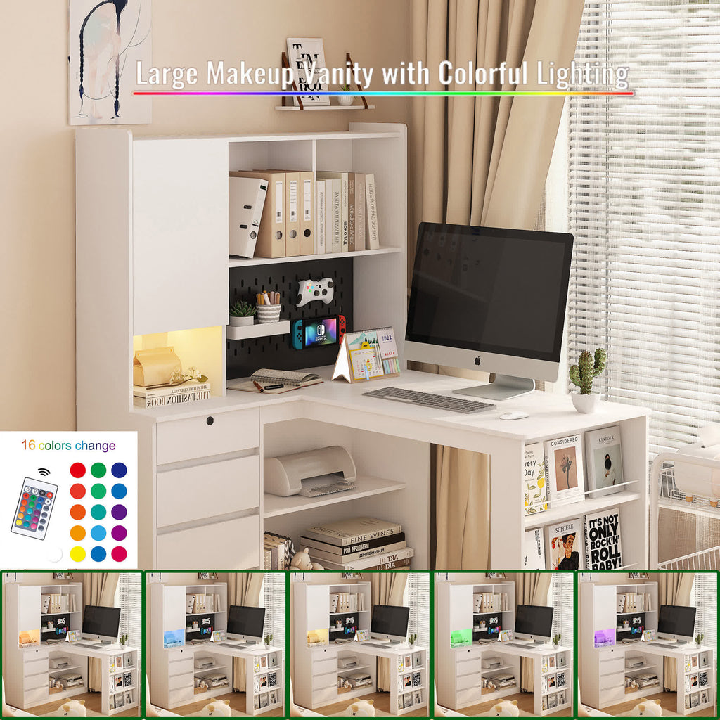 Modern Corner L-Shaped Desk - image 9