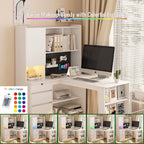 Modern Corner L-Shaped Desk - image 9