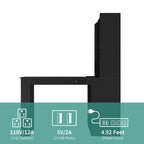 Modern Corner L-Shaped Desk - image 22