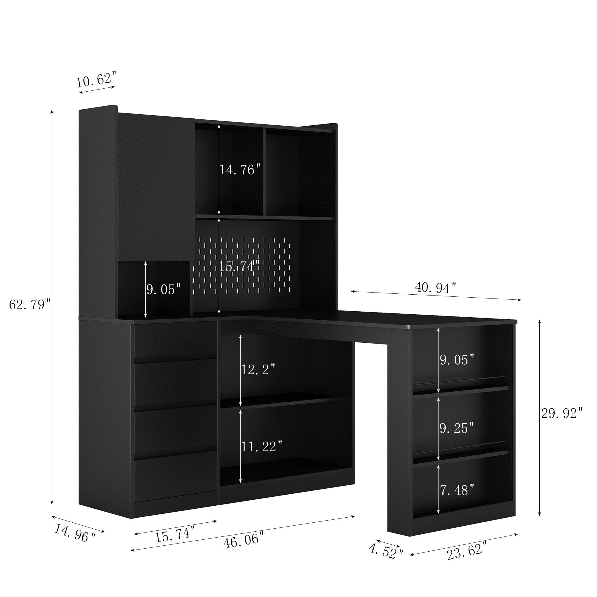 Modern Corner L-Shaped Desk - image 28