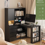 Modern Corner L-Shaped Desk - image 19