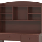 Vintage Home Executive Desk and Upholstered Chair Set - image 13