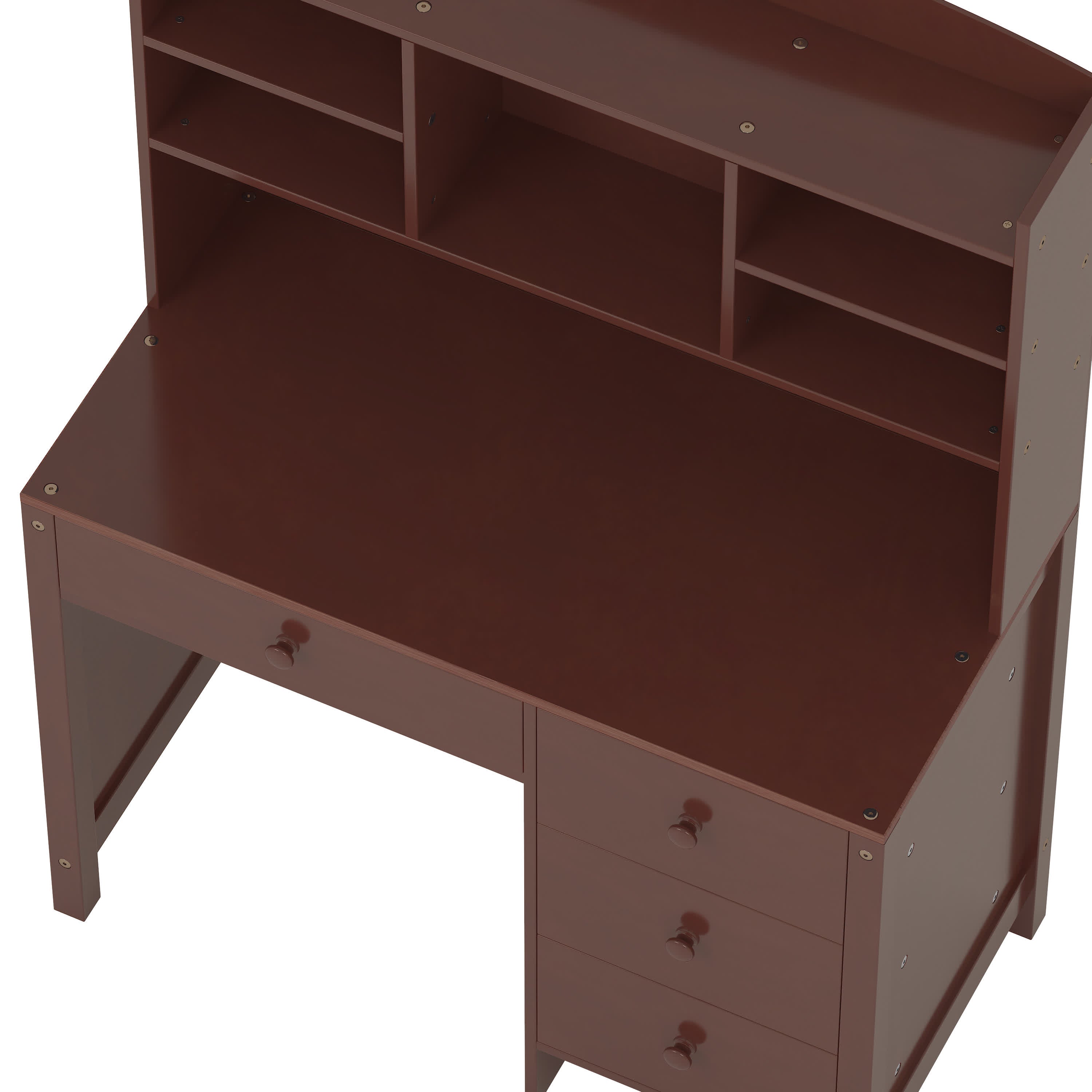 Vintage Home Executive Desk and Upholstered Chair Set - image 14