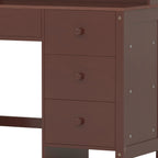 Vintage Home Executive Desk and Upholstered Chair Set - image 15