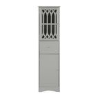 Tall Bathroom Cabinet With Drawer - image 1