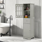 Tall Bathroom Cabinet With Drawer - image 4