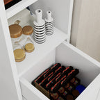 Tall Slim Bathroom Storage Cabinet - image 9