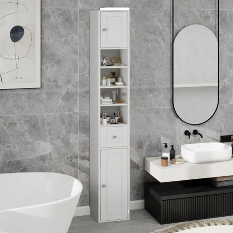 Tall Slim Bathroom Storage Cabinet - image 0