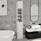 Tall Slim Bathroom Storage Cabinet - image 0