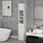 Tall Slim Bathroom Storage Cabinet - image 3