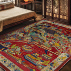Oriental Landscape Foldable Anti-slip Area Rug - image 3