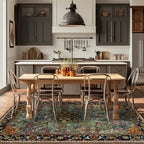 Bohemian Floral Anti-slip Indoor Outdoor Rug - image 2