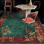  Anti-slip Elegant Floral Soft Washable Area Rug - 60" x 96" - image 0