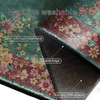 Anti-slip Elegant Floral Soft Washable Area Rug - image 6