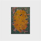  Anti-slip Floral Bird Foldable Area Rug - image 5