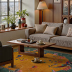  Anti-slip Floral Bird Foldable Area Rug - image 3