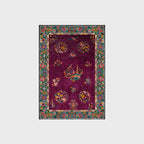 Retro Floral Anti-slip Indoor Outdoor Rug - image 5
