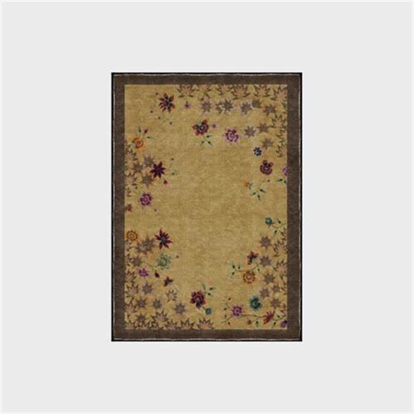 Floral Maple Leaf Anti-slip Indoor Outdoor Rug