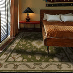 Persian Ethnic Anti-slip Floral Area Rug - image 2