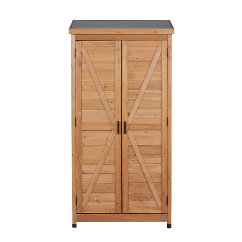 Outdoor Wooden Storage Shed - image 1