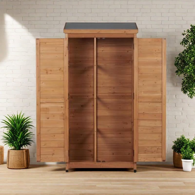 Outdoor Wooden Storage Shed