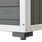 63'' Height Garden Wood Storage Shed - image 10