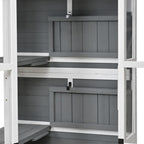 63'' Height Garden Wood Storage Shed - image 8