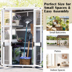 63'' Height Garden Wood Storage Shed - image 5