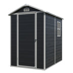 4x6ft Resin Outdoor Storage Shed - image 1
