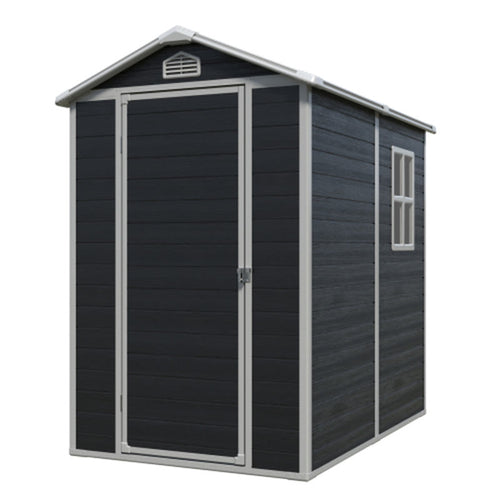 4x6ft Resin Outdoor Storage Shed - image 1
