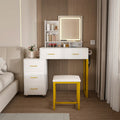 Makeup Vanity With Led Lights&3 Color - 31.5"L x 15.75"W x 53.15"H - image 0