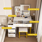 Makeup Vanity With Led Lights&3 Color - image 6