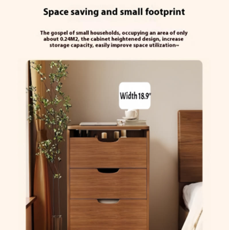 Walnut Vanity Desk With Plip Top Mirror - image 6