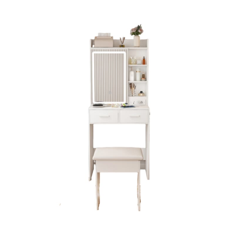 Small Makeup Vanity Desk With Mirror - image 1