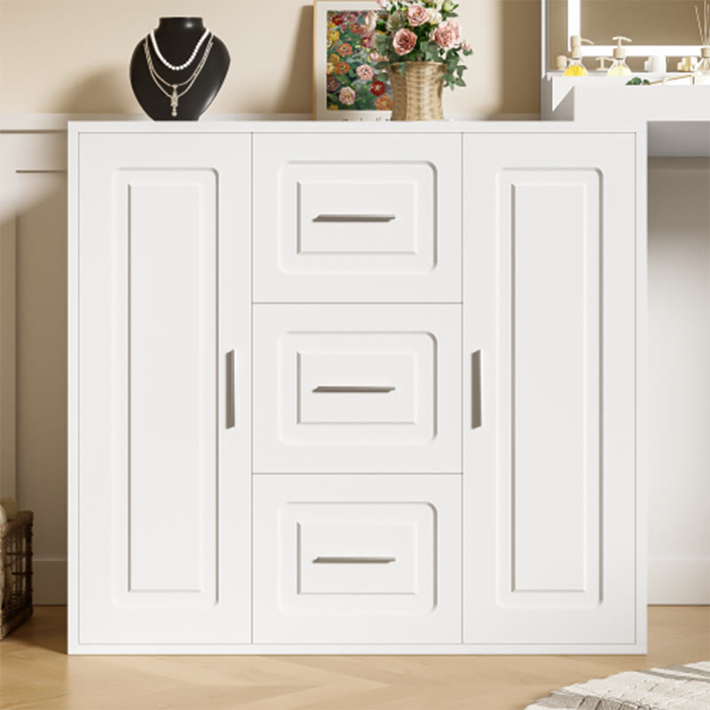 59" Makeup Vanity Desk With Mirror